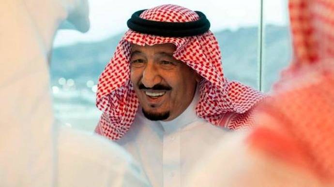 Salman bin Abdulaziz, rey de Arabia Saudí. 