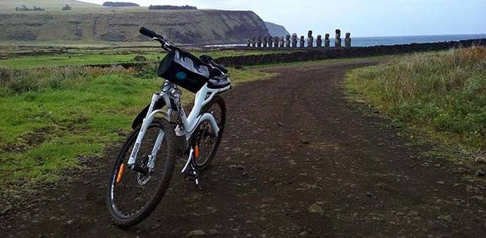 Rapa Nui ahora se recorre en bicicleta
