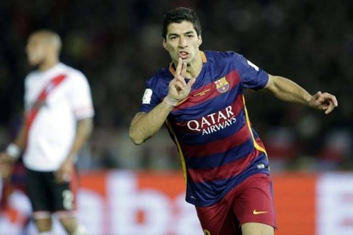 Luis Suárez, delantero del Barcelona. 