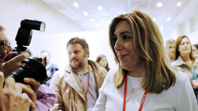 Susana Díaz, Presidenta JJAA y líder del PSOE en Andalucía.