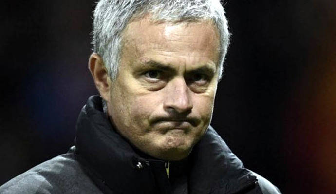 José Mourinho, entrenador del Mánchester United