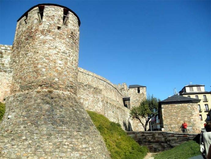 Castillo de los Templarios en Ponferrada