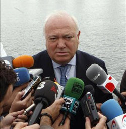 Imagen de archivo del ministro de Asuntos Exteriores de España, Miguel Ángel Moratinos