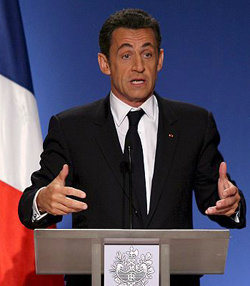 Según el presidente francés, Nicolás Sarkozy, Francia ya ha salido de la recesión económica.