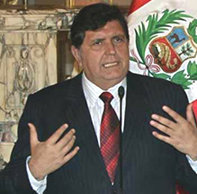 El presidente Alan García planteó el mes pasado ante la UNASUR que los países sudamericanos rebajen el gasto en armamento militar