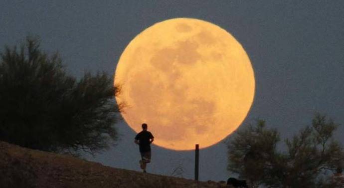 La Superluna estará cerca de su punto más cercano. 