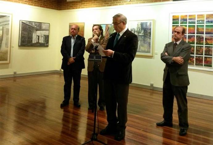 Inauguración de la Exposición de pinturas “CerVartes” en la Diputación de Guadalajara