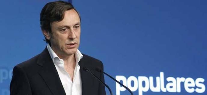 El portavoz del PP, Rafael Hernando