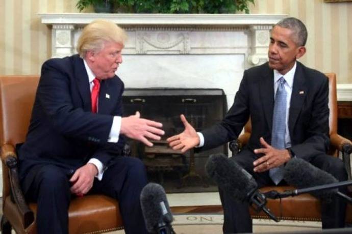 Obama recibe a Trump para dar inicio a la transición de gobierno