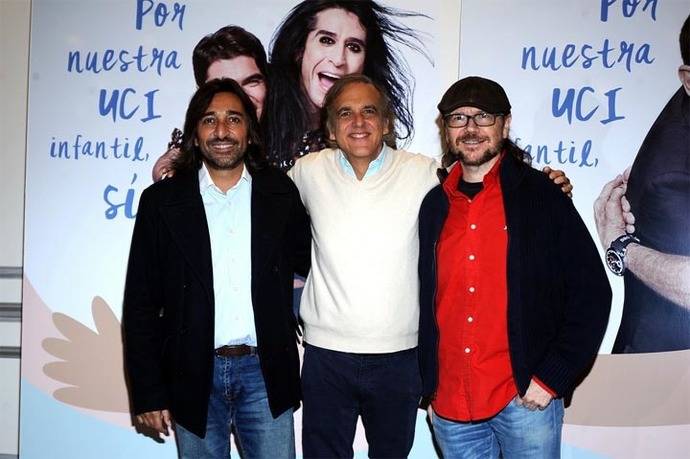 Santiago Segura y Antonio Carmona presentan la campaña de la Fundación Aladina