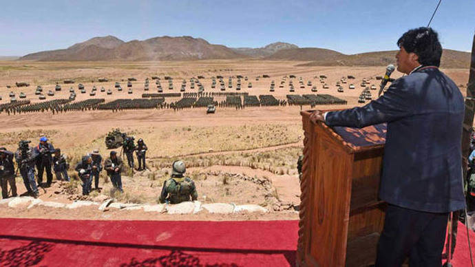 Evo Morales asume responsabilidad por la falta de agua en La Paz