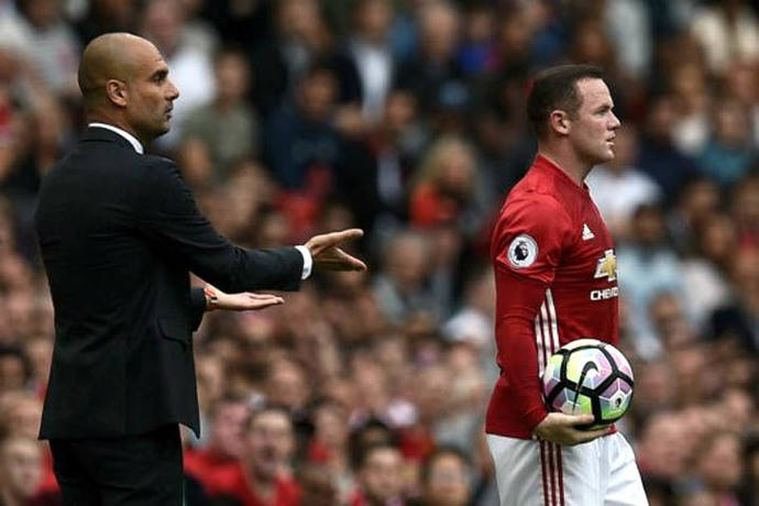 Guardiola defendió a Rooney tras ser fotografiado en estado de embriaguez. 