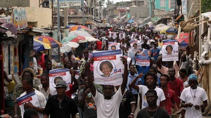 Recuento de votos en Haití tras las elecciones generales del domingo
 