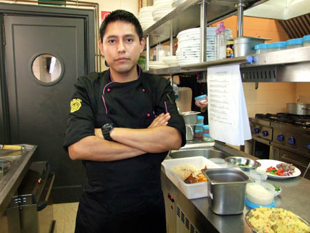 Johnny Cerrón Borja, Chef del 'Inti de Oro' (Foto: Juan Ignacio Vera)