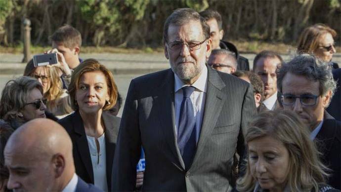 Rajoy: 'Vengo como presidente del PP y amigo de Rita Barberá desde hace 30 años”