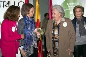 La reina Doña Sofía visita el Rastrillo de Nuevo Futuro
