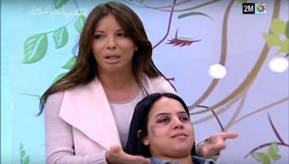 Indignación por 'tutorial' de maquillaje para mujeres maltratadas emitido en la TV pública de Marruecos