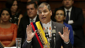 Rafael Correa cambió toda su cúpula militar en menos de un año
