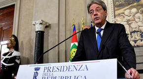 Designan a excanciller Paolo Gentiloni como primer ministro de Italia