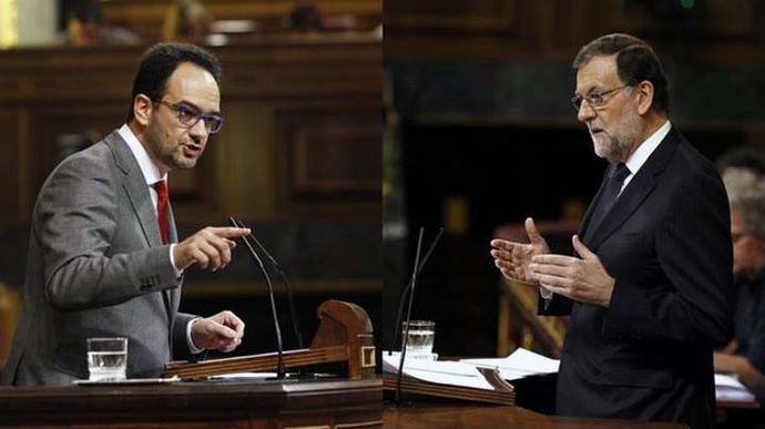 Antonio Hernando, a Rajoy: 'Si usted no quita la mordaza, la quitaremos nosotros'