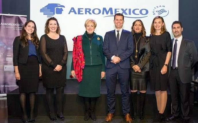 AEROMÉXICO presenta su nuevo Boeing 787-9 Dreamliner –Quetzalcóatl- en España