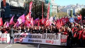 Los sindicatos reclaman a la izquierda unidad social contra las políticas del Gobierno