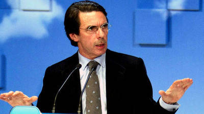 José María Aznar renuncia a la presidencia de honor del Partido Popular