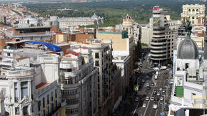 Empresarios madrileños se declaran a favor de la peatonalización permanente de la calle Gran Vía