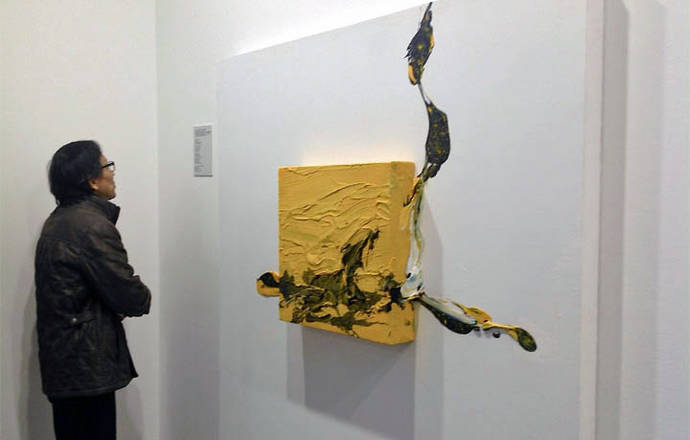 Alberto Reguera, pintor español seleccionado en París para participar en una exposición en Olympic Museum de Seúl