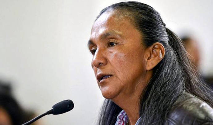 La líder social argentina Milagro Sala
