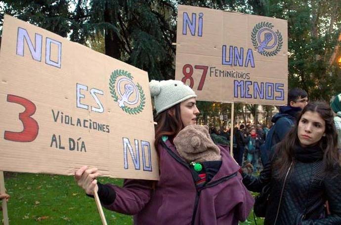 Momento de la manifestación del 7N de 2016 / MB 