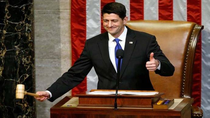 Paul Ryan insta a republicanos a no desaprovechar su mayoría en el Congreso