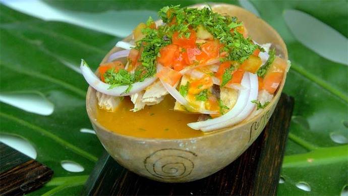 Madrid saborea con entusiasmo el encebollado ecuatoriano