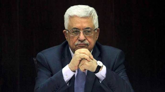 El presidente palestino, Mahmoud Abbas