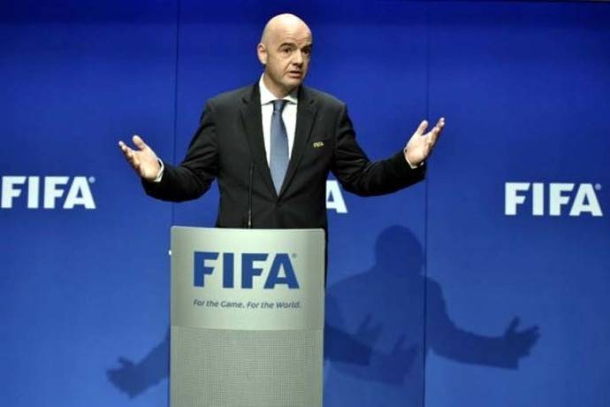 Gianni Infantino, presidente de la FIFA. 