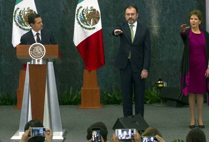 El canciller mexicano, Luis Videgaray en una imagen de archivo