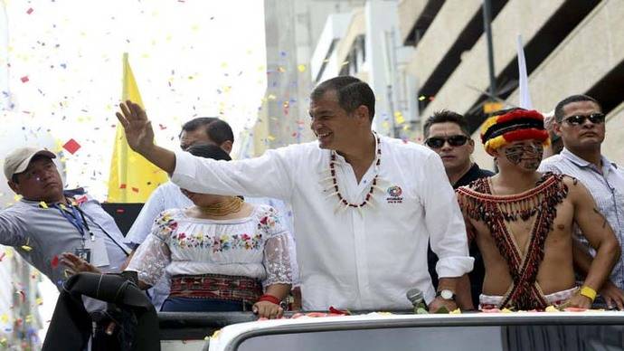 Correa afirma que su gestión ha sido para Ecuador 'la década ganada'