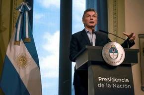 Presidente argentino Mauricio Macri: 'El fútbol de nuestro país está en crisis terminal'