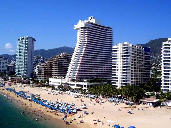 Playa de Acapulco.