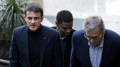 Hamon y Valls lideran las primarias por los socialistas en Francia
