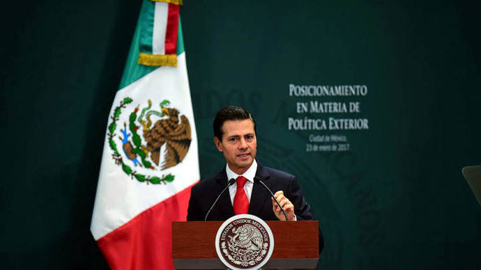 Peña Nieto le responde a Trump: 'Ni confrontación ni sumisión'