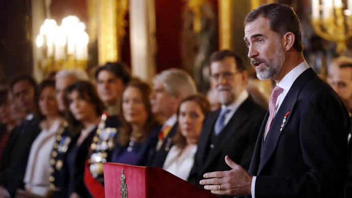 Felipe VI desea que España trabaje con Trump al igual que con Obama