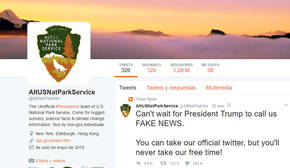 Los parques nacionales de Estados Unidos y la NASA crean cuentas de resistencia en Twitter contra Donald Trump