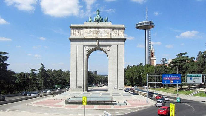 Arco del Triunfo en Moncloa, Madrid