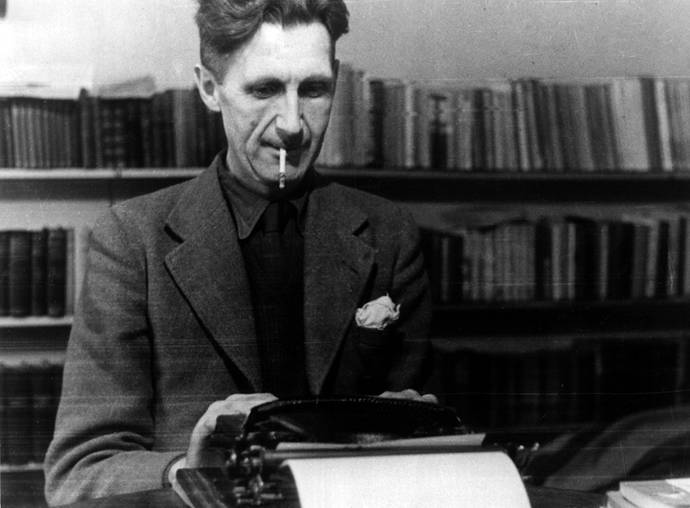 George Orwell, autor de la novela distópica '1984'