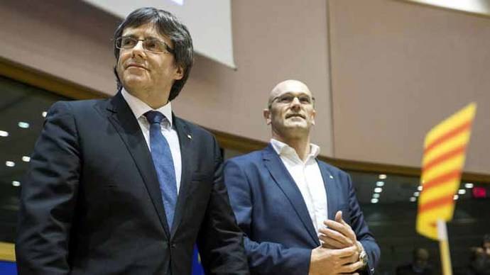 Carles Puigdemont, presidente de la Generalitat de Cataluña