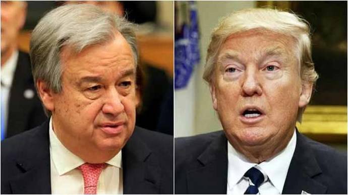 Antonio Guterres exhortó a Donald Trump a reestablecer su 'sólida política de protección de reasentamiento de refugiados”