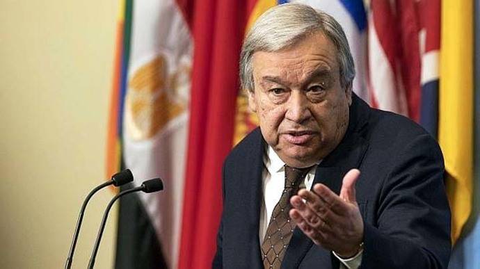 El secretario general de la ONU, Antonio Guterres.