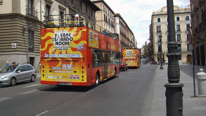 Autobús turístico en Madrid/Pixabay