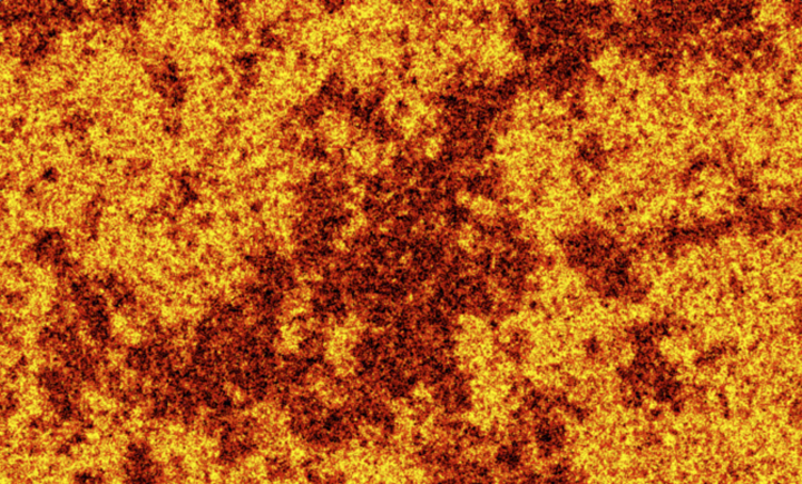 Simulación de ecuación diferencial parcial estocástica que describe fluctuaciones en dos dimensiones de un cuerpo ferromagnético cerca de la temperatura de Curie / Martin Hairer 